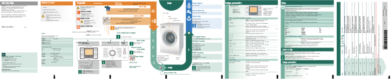 Page 1 de la notice Manuel utilisateur Bosch WAS287B2FF