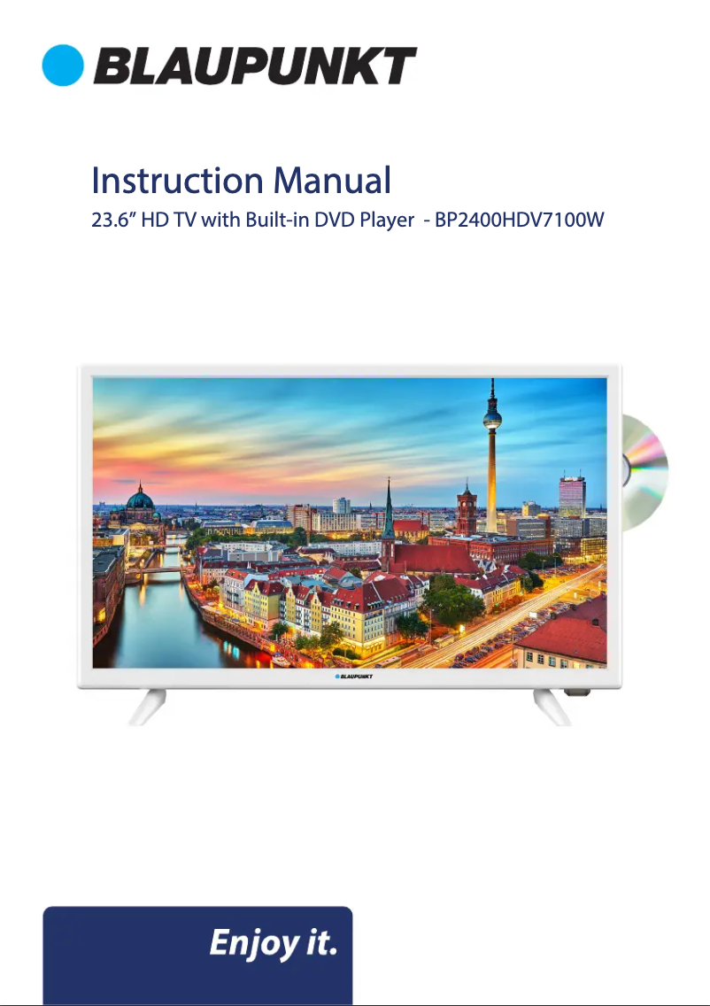 Page n°1 - Manuel utilisateur Blaupunkt BP2400V7100W