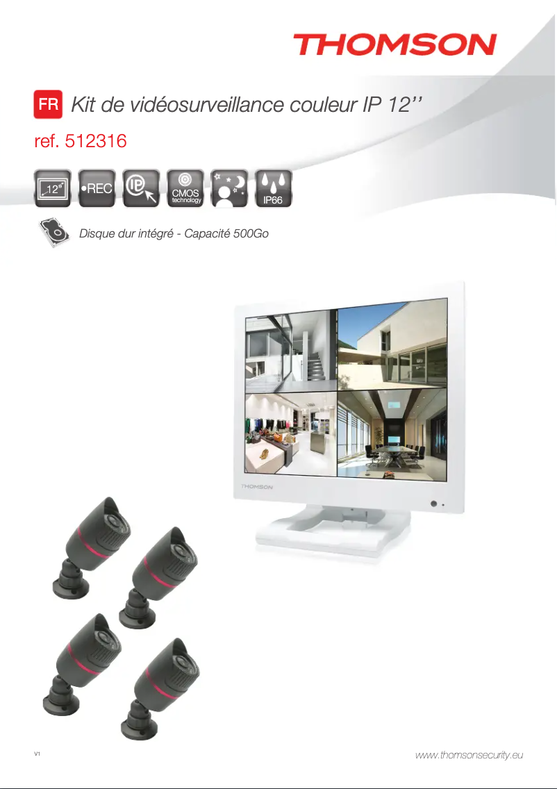 Image de la première page du manuel de l'appareil 512316