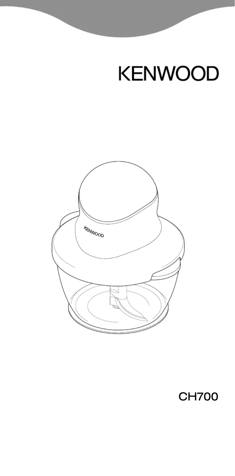 Page n°1 - Manuel utilisateur Kenwood CH700