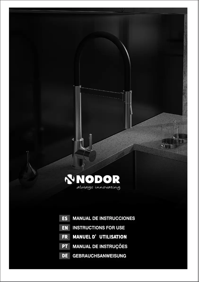 Image de la première page du manuel de l'appareil NorFlow BLACKBIRD WH