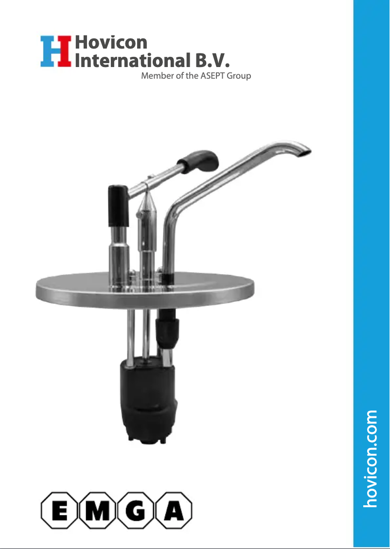 Page 1 de la notice Manuel utilisateur Hovicon 865011