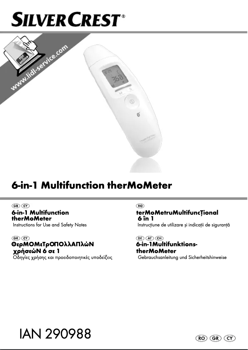 Image de la première page du manuel de l'appareil SFT 76