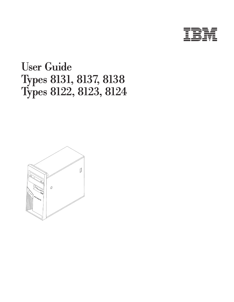 Page n°1 - Manuel utilisateur Lenovo ThinkCentre A51