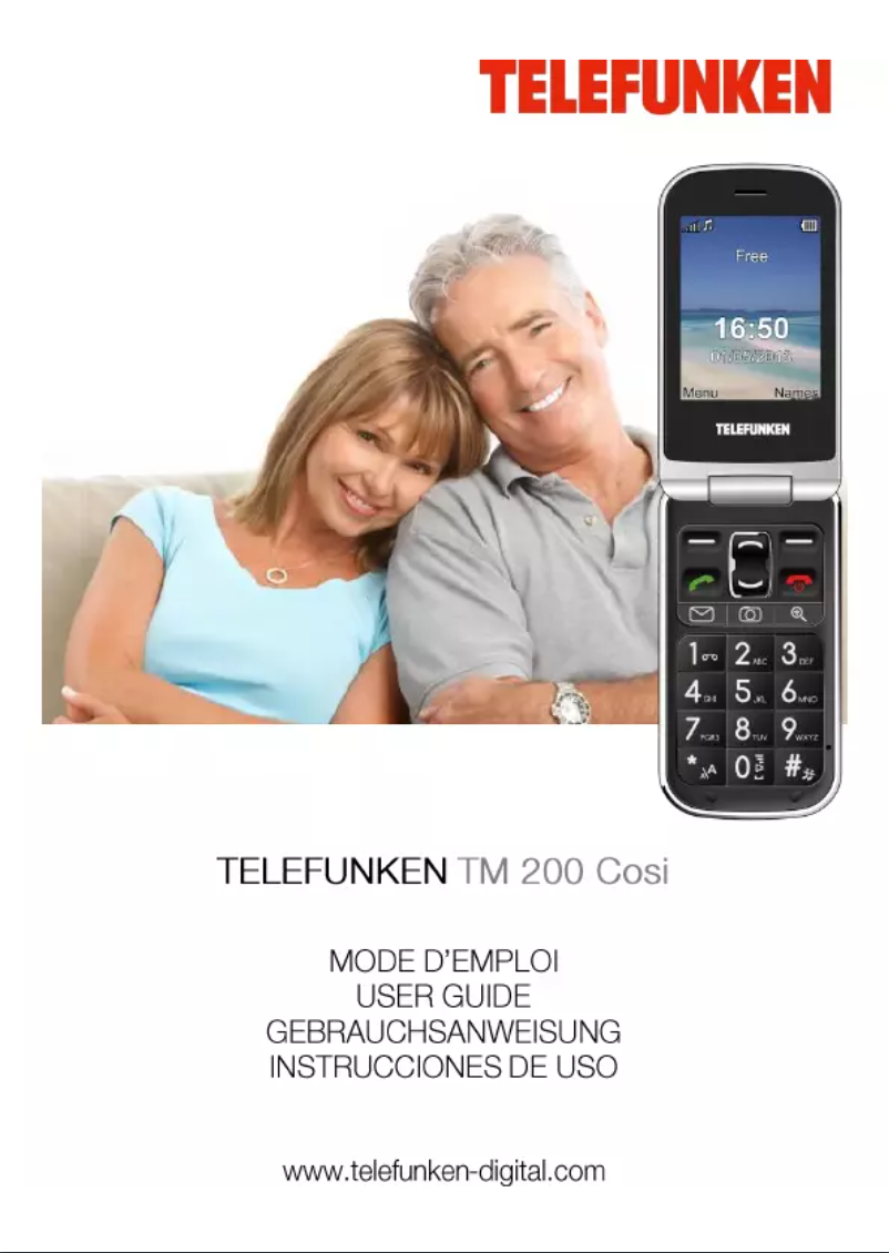 Imagen de la primera página del manual del dispositivo Cosi TM200BE