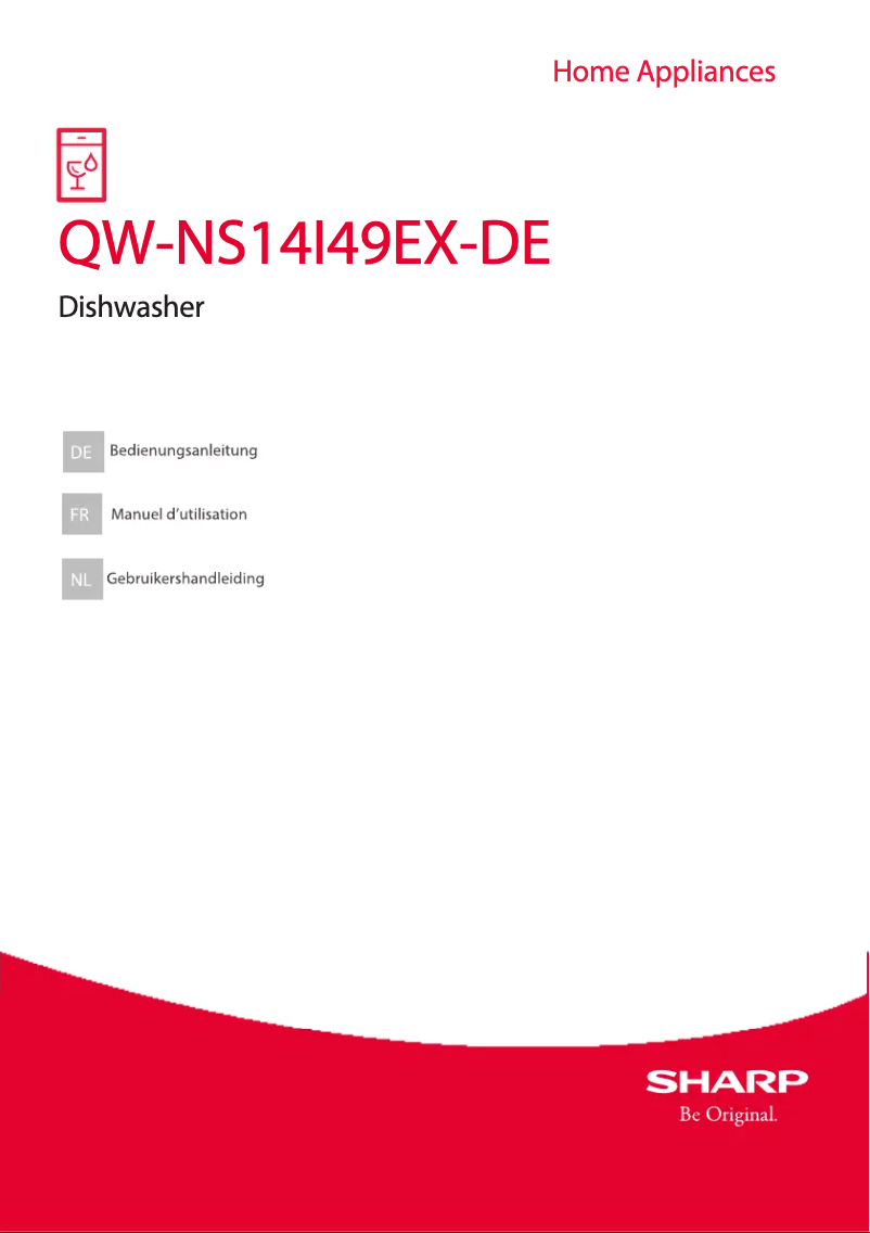Page n°1 - Manuel utilisateur Sharp QW-NS14I49EX-DE