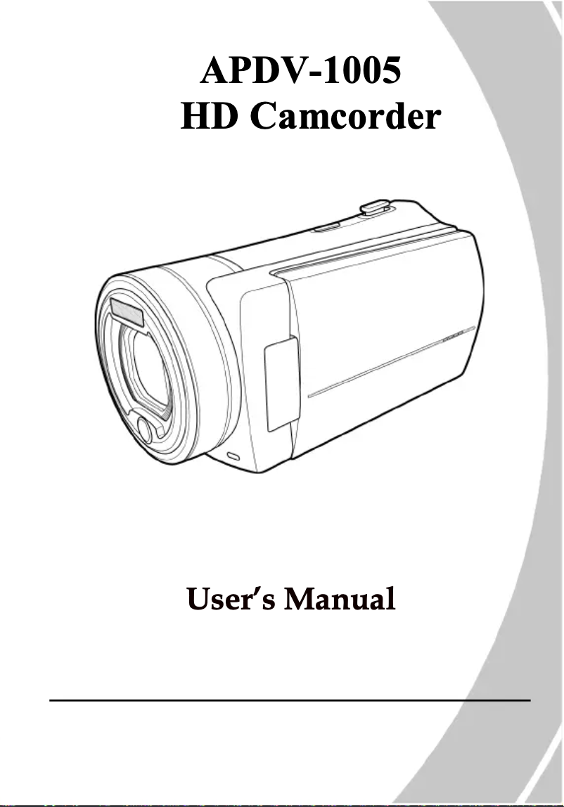 Page 1 de la notice Manuel utilisateur Agfa DV-1005