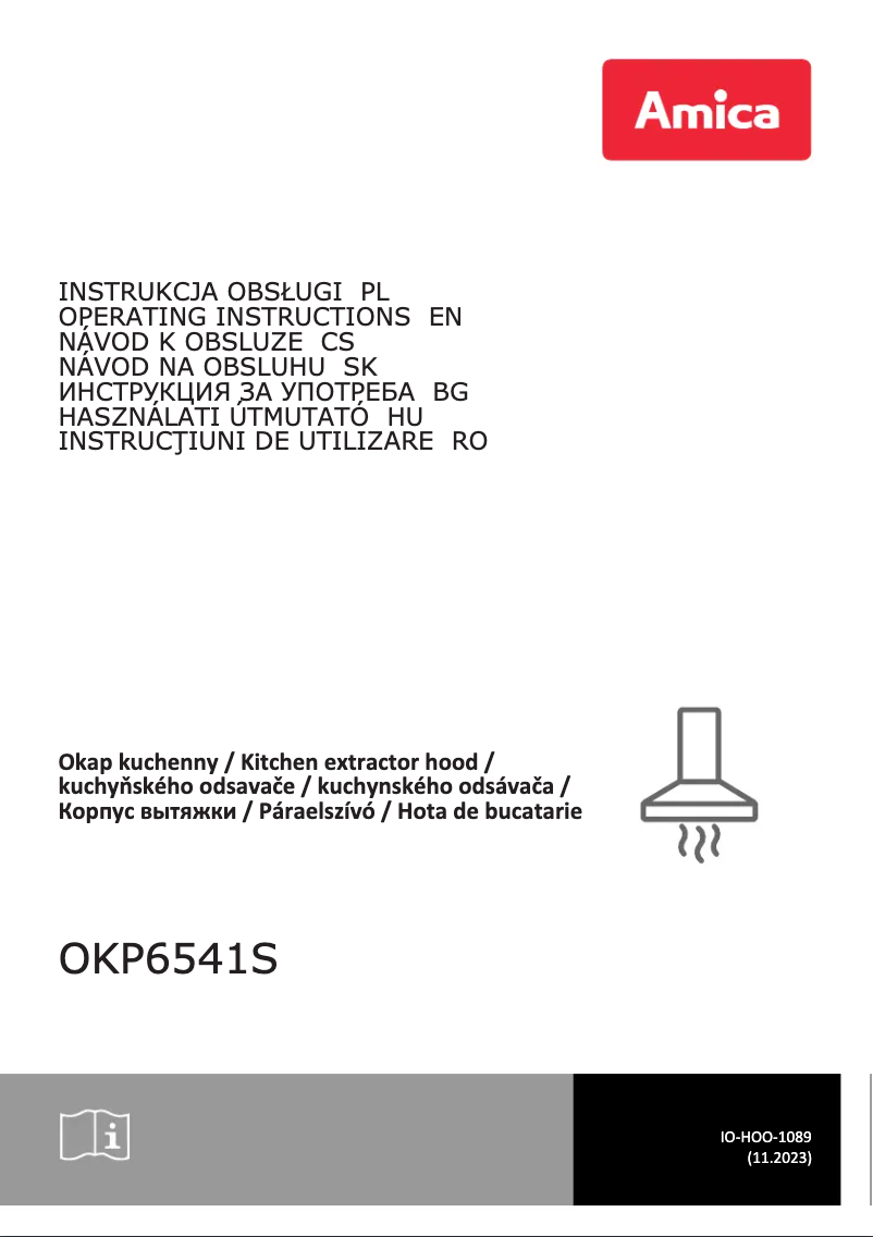 Image de la première page du manuel de l'appareil OKP6541S