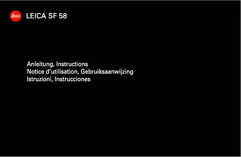 Page n°1 - Manuel utilisateur Leica Diffusor