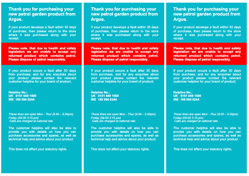 Page 1 de la notice Manuel utilisateur Spear & Jackson SPJCS 38