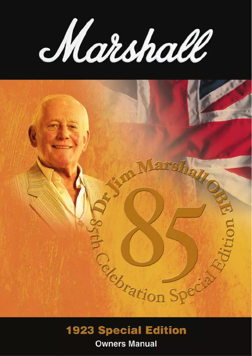 Image de la première page du manuel de l'appareil 1923