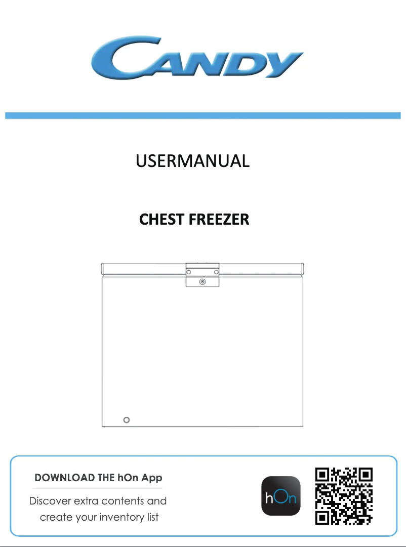 Page 1 de la notice Manuel utilisateur Candy CHAE 1002F