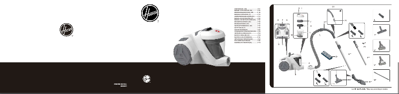 Page n°1 - Mode d'emploi Hoover H-POWER 300 HP330ALG 011
