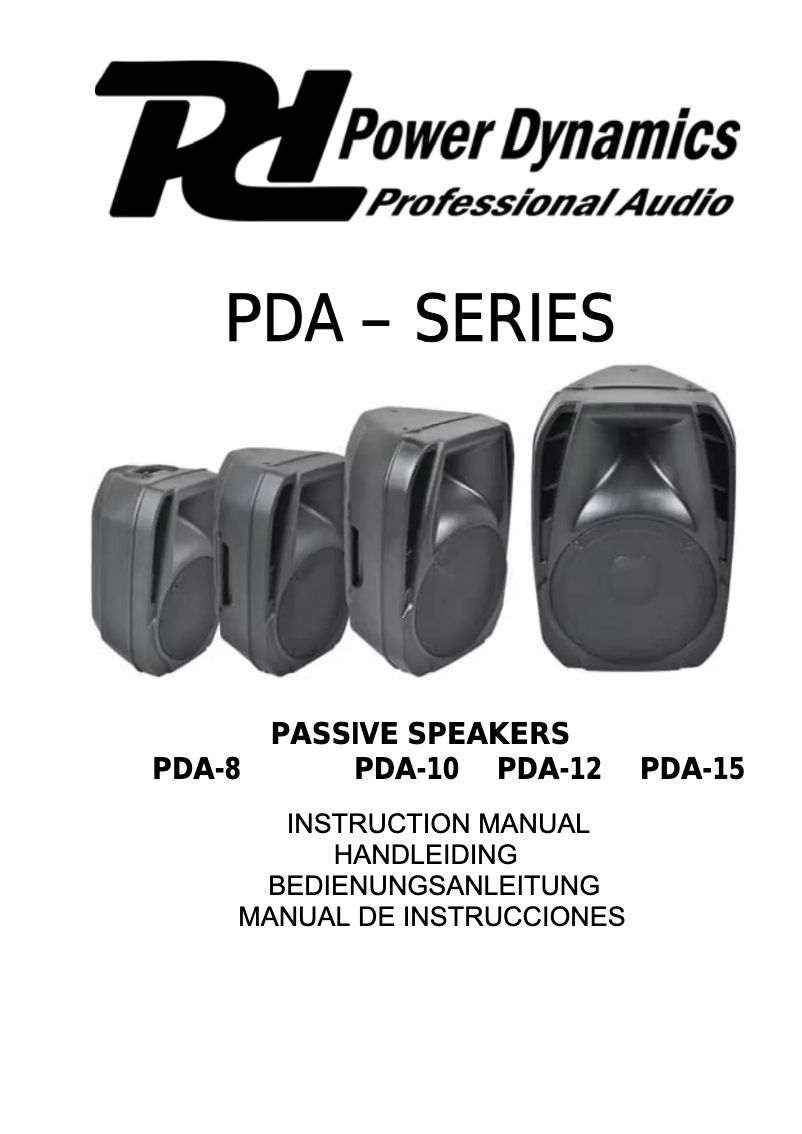 Imagen de la primera página del manual del dispositivo PDA 8