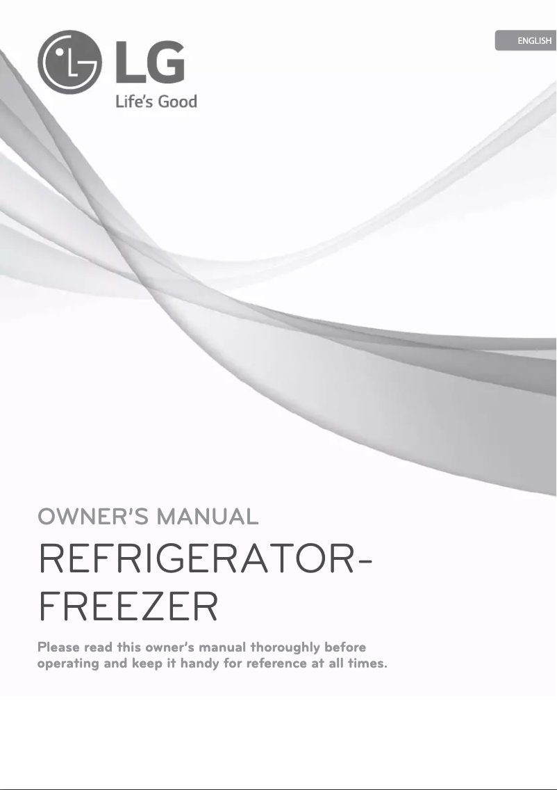 Page 1 de la notice Manuel utilisateur LG GW-B469BQFZ