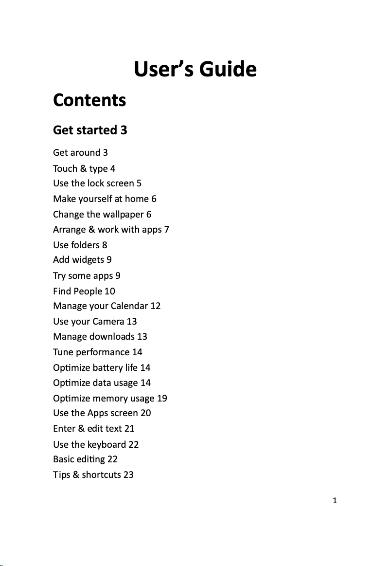 Page n°1 - Manuel utilisateur Eken T10A