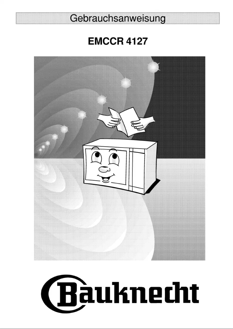 Image de la première page du manuel de l'appareil EMCCR 4127