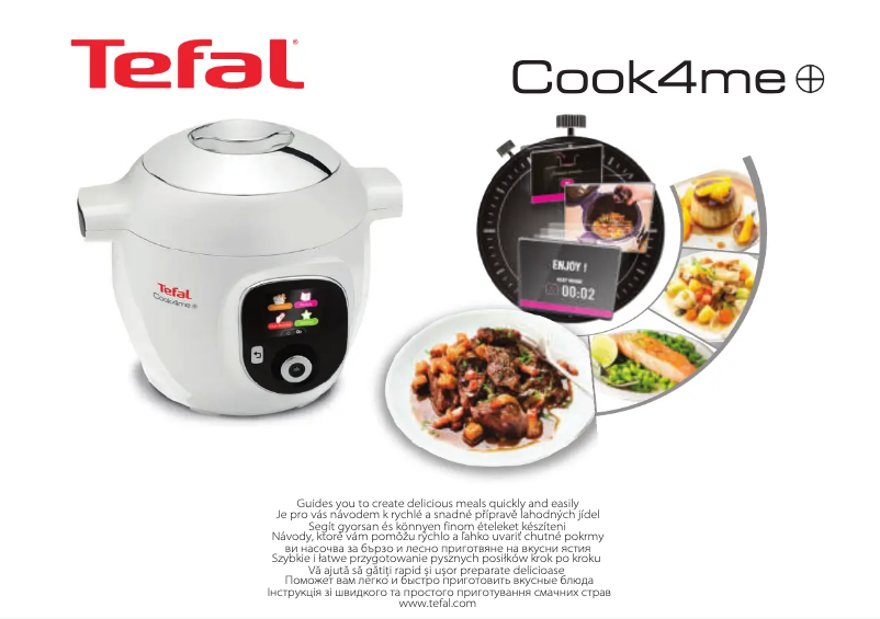 Page n°1 - Manuel utilisateur Tefal Cook4Me+