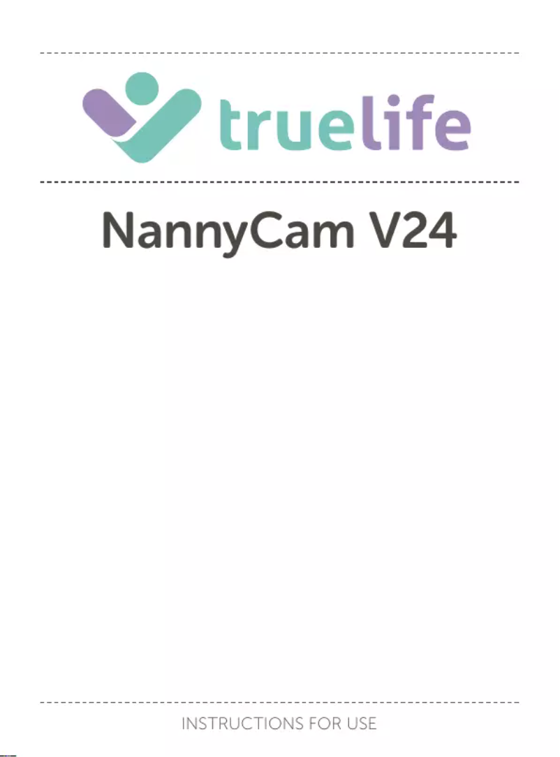 Page 1 de la notice Manuel utilisateur TrueLife NannyCam V24