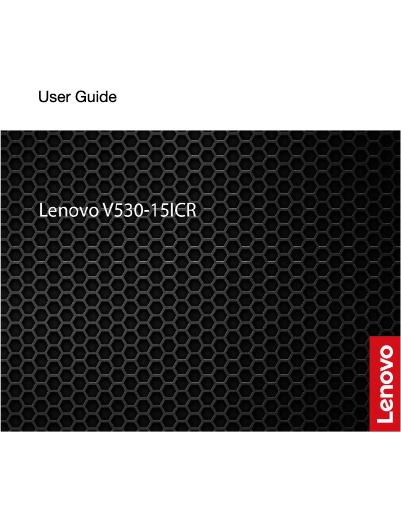 Page n°1 - Manuel utilisateur Lenovo ThinkCentre V530