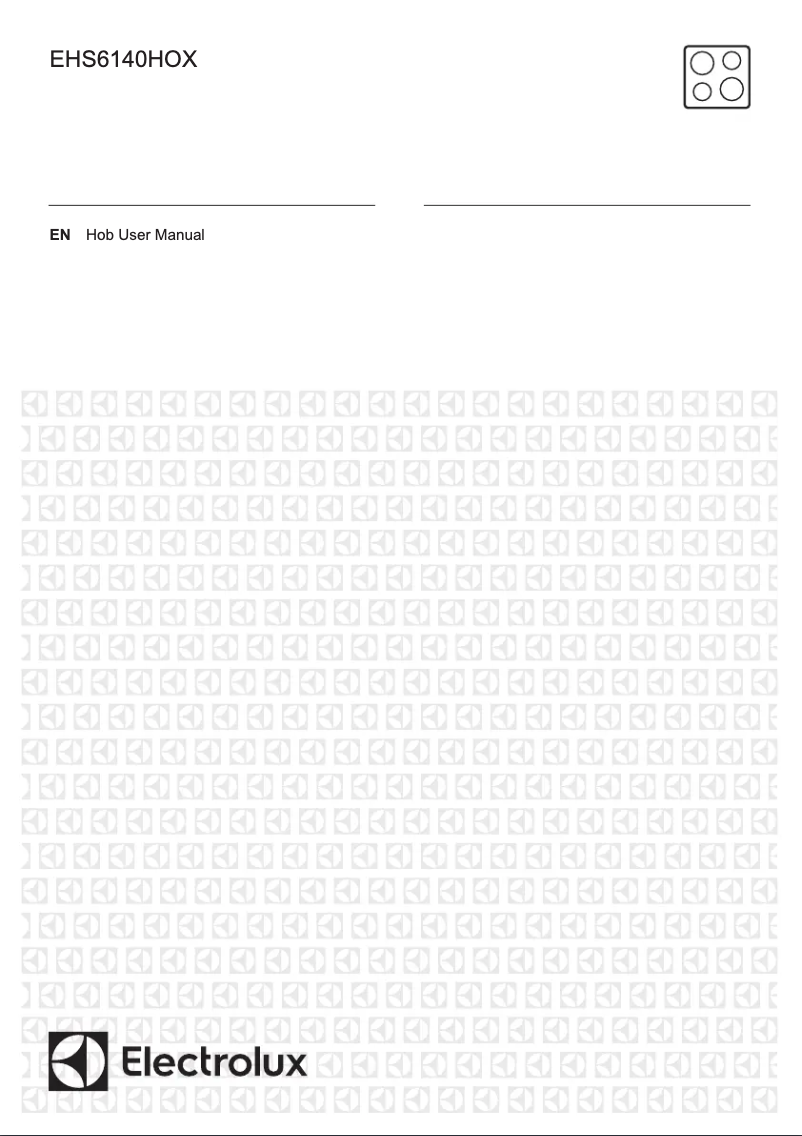 Page 1 de la notice Manuel utilisateur Electrolux EHS6140HOX