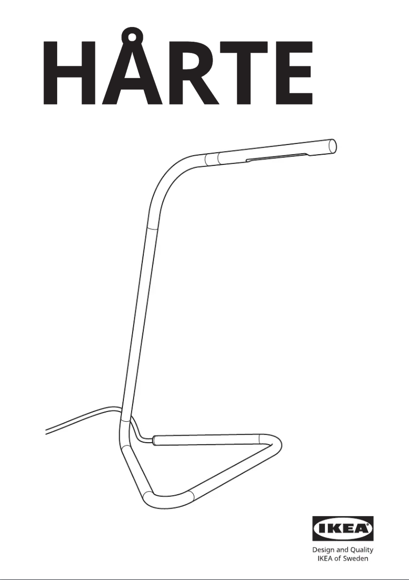 Image de la première page du manuel de l'appareil HÅRTE 305.350.05