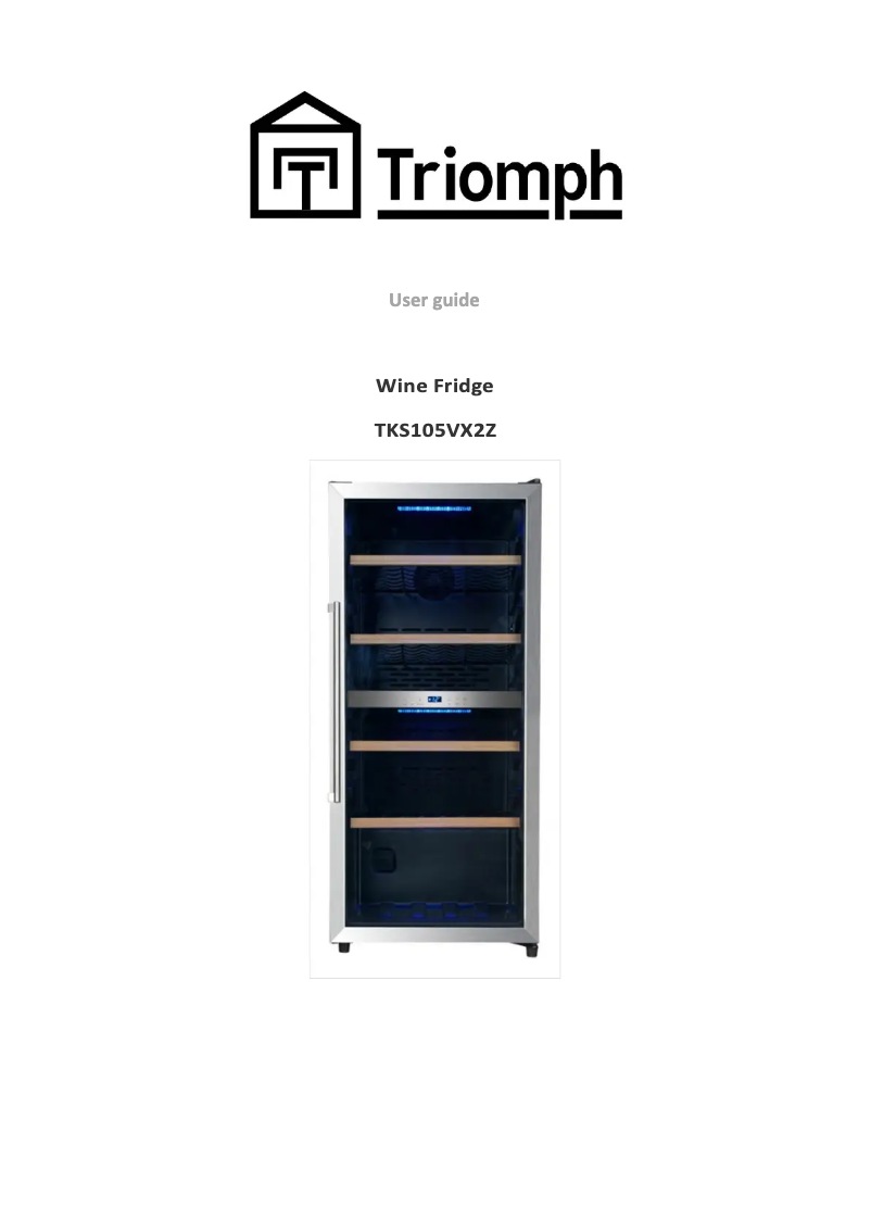 Página 1 del manual Manual de usuario Triomph TKS105VX2Z