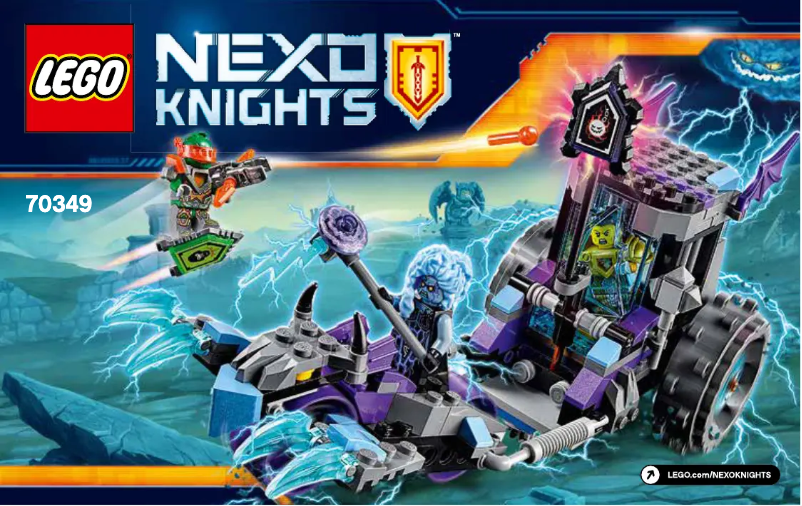 Page 1 de la notice Manuel utilisateur Lego Nexo Knights 70349