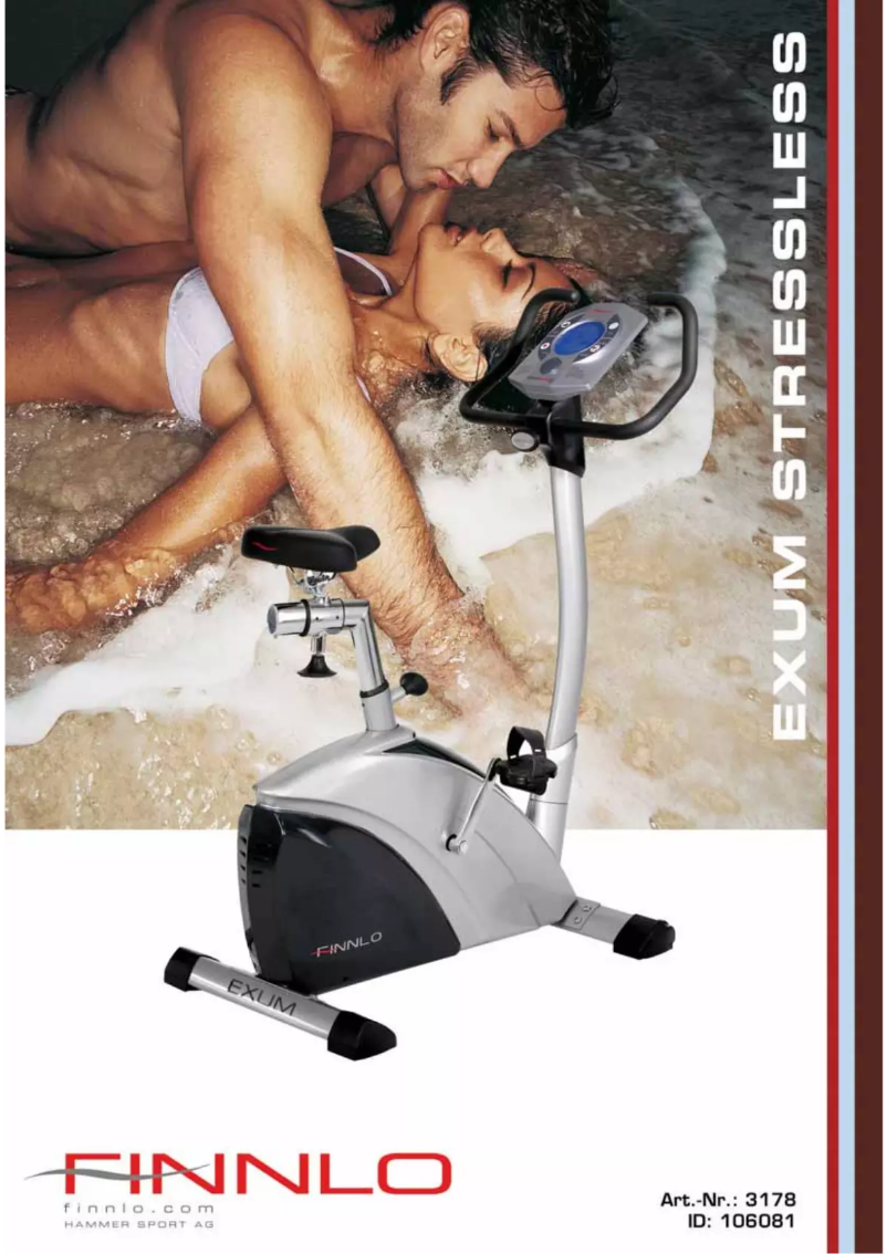 Image de la première page du manuel de l'appareil Exum Stressless