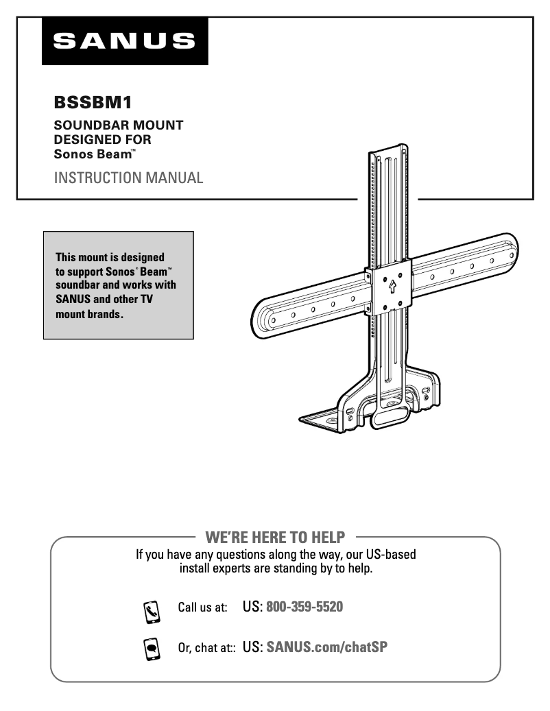 Image de la première page du manuel de l'appareil BSSBM1