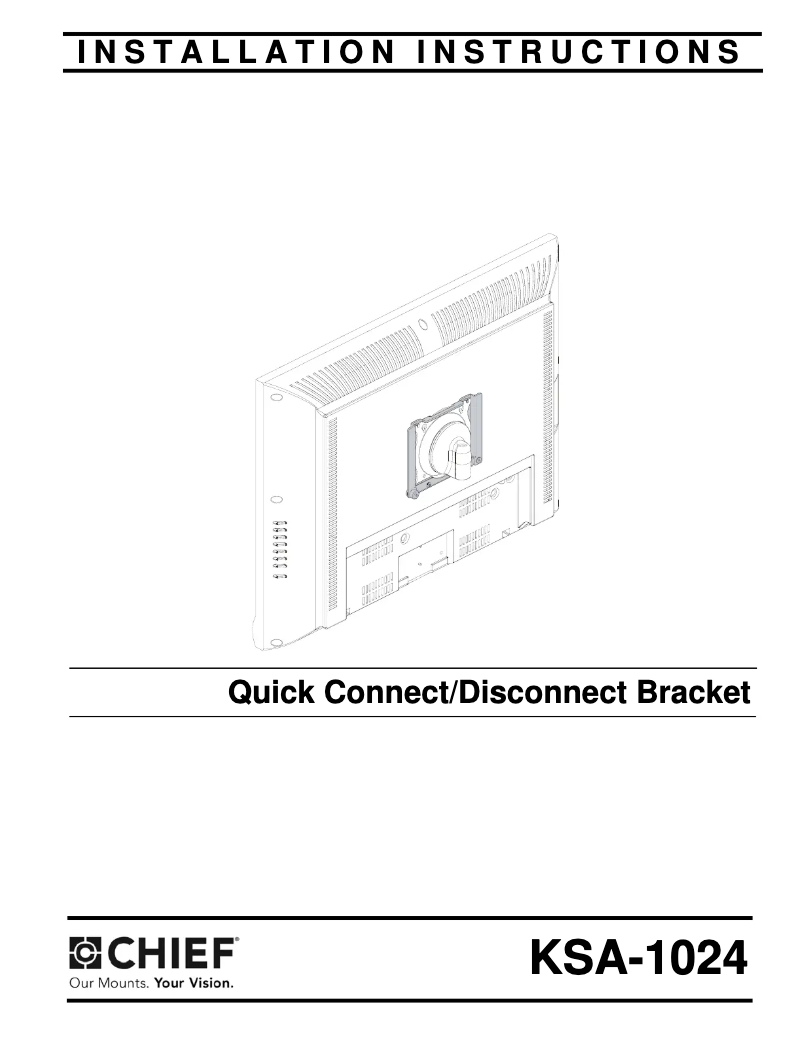 Image de la première page du manuel de l'appareil KSA1024B