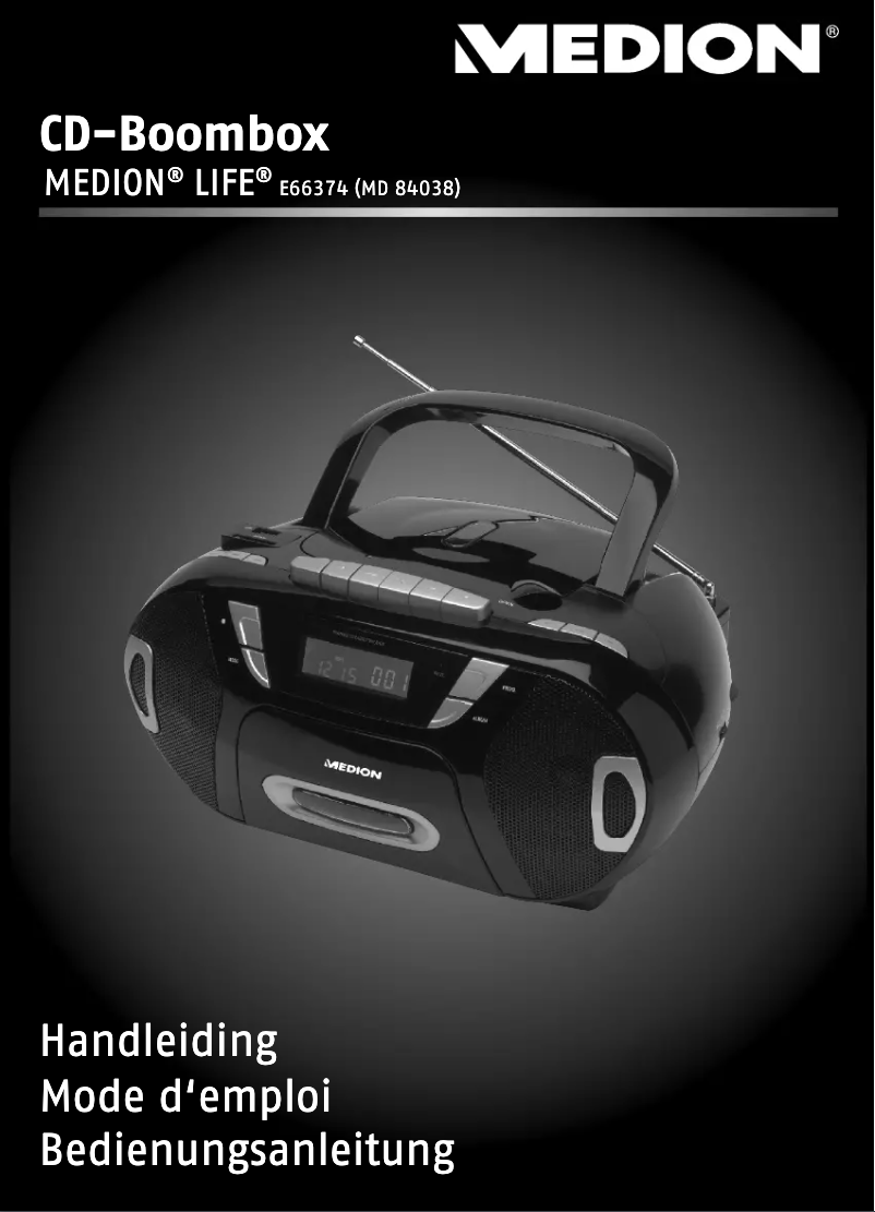 Page n°1 - Manuel utilisateur Medion LIFE E66374 (MD 84038)