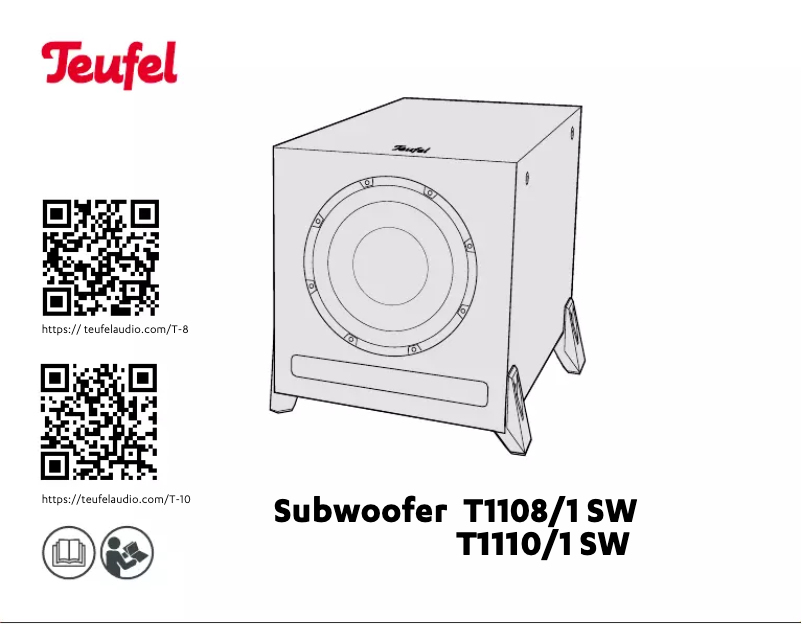 Image de la première page du manuel de l'appareil Cinebar Duett Power Edition