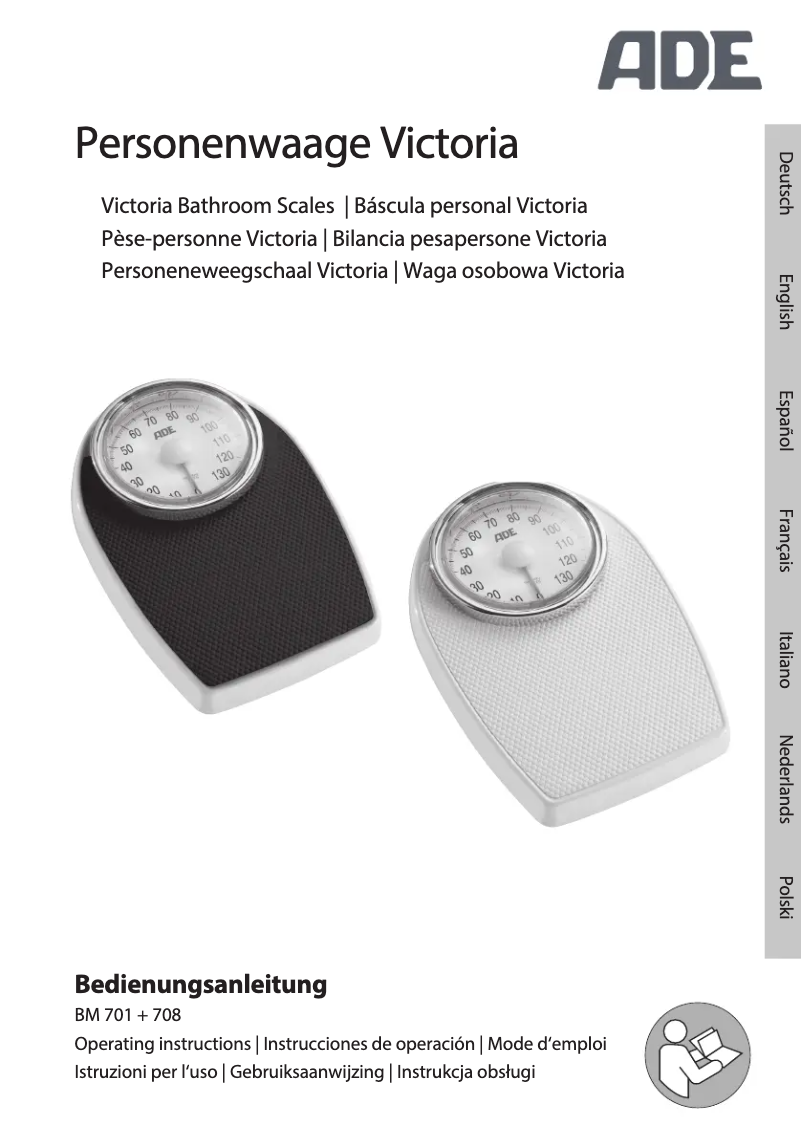 Image de la première page du manuel de l'appareil Victoria BM 701