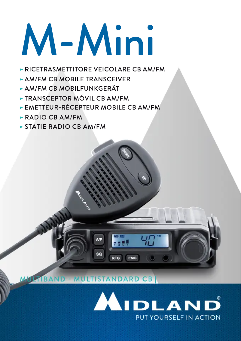 Page n°1 - Manuel utilisateur Midland M-Mini