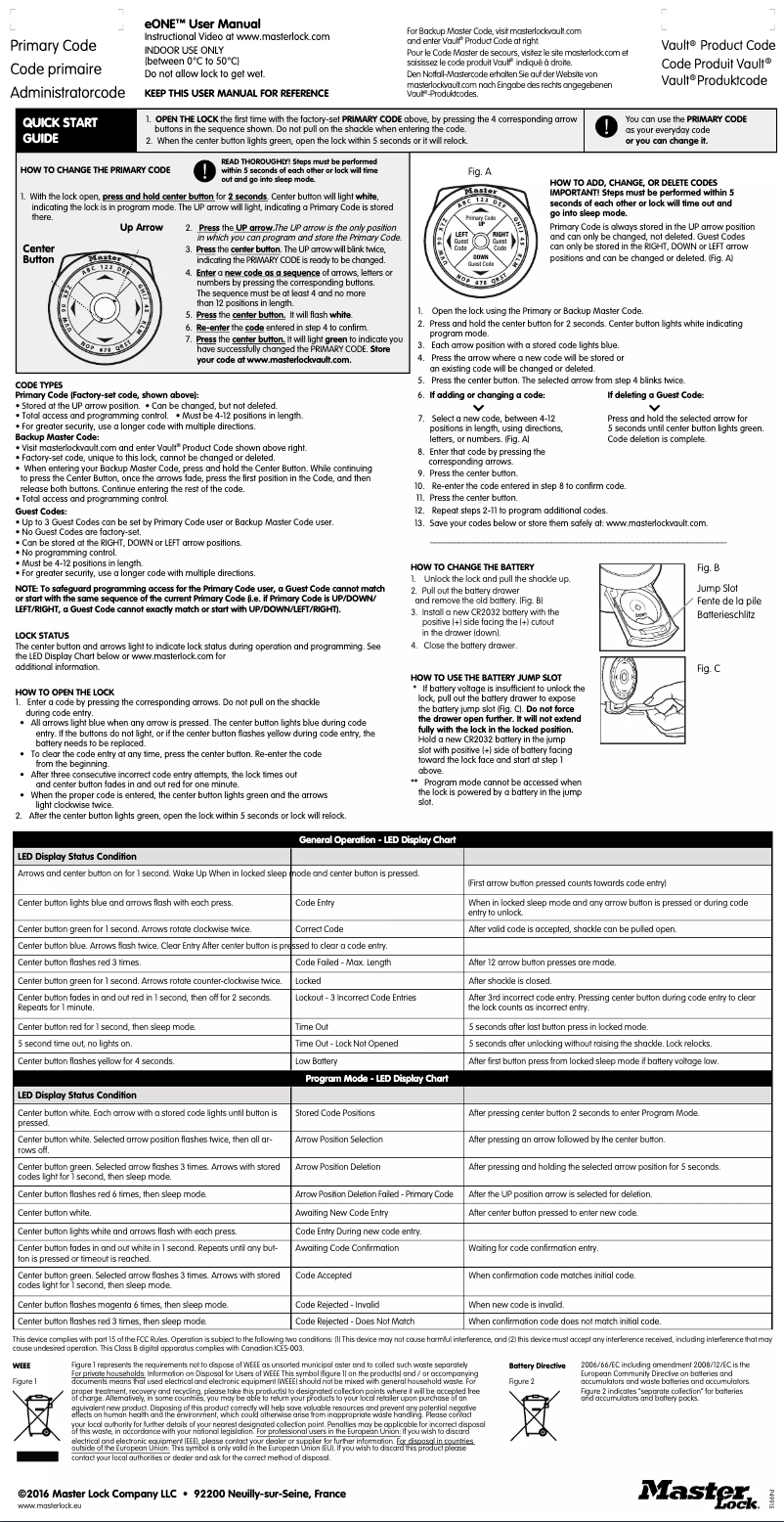 Image de la première page du manuel de l'appareil 1500