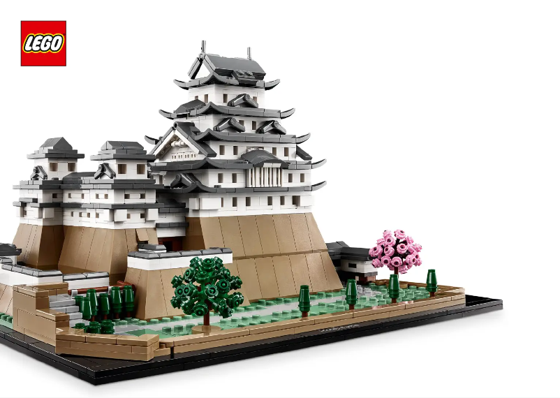 Page n°1 - Consignes visuelles Lego Architecture 21060