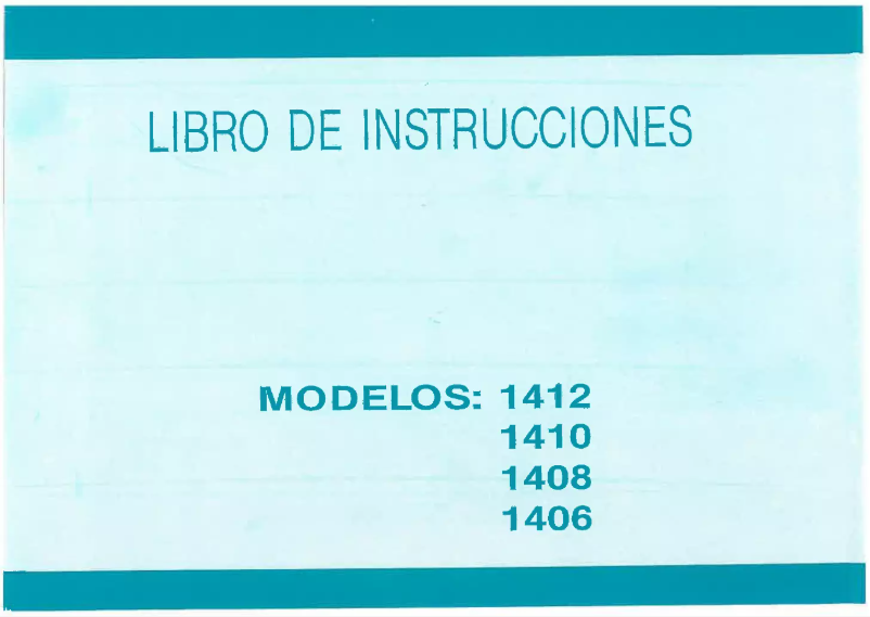 Page 1 de la notice Manuel utilisateur Alfa 1412