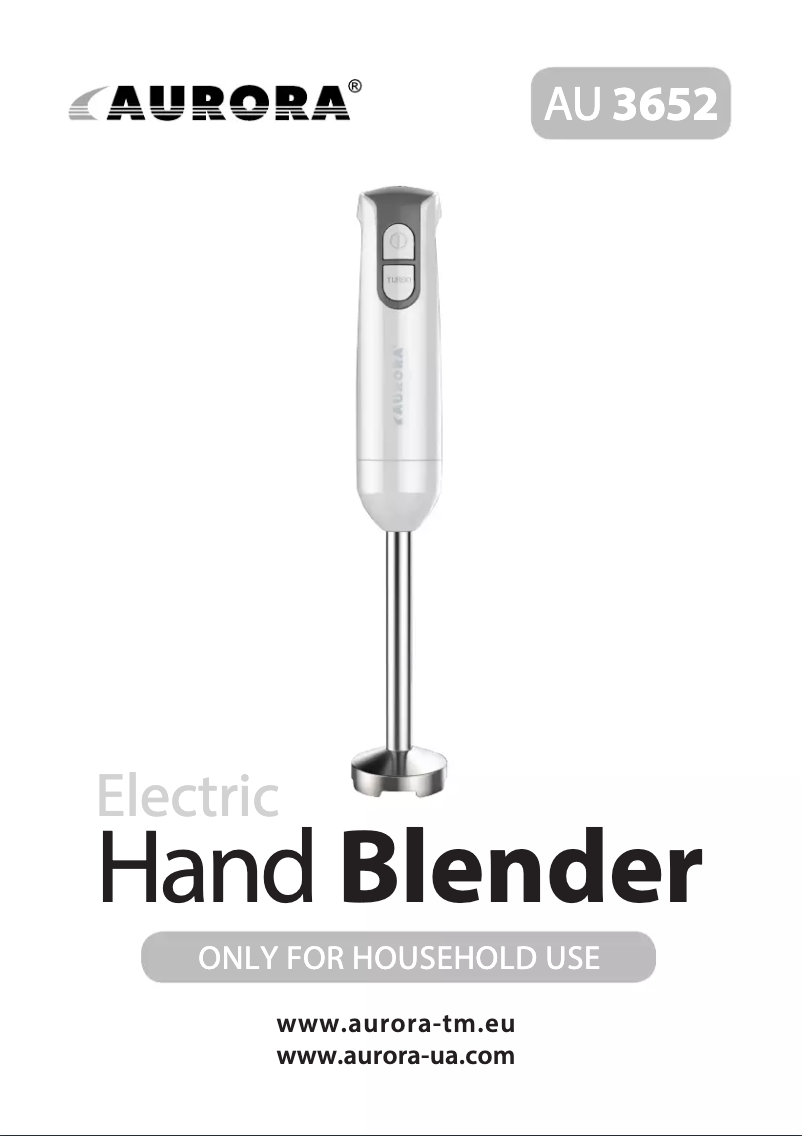 Página 1 del manual Manual de usuario Aurora AU3652