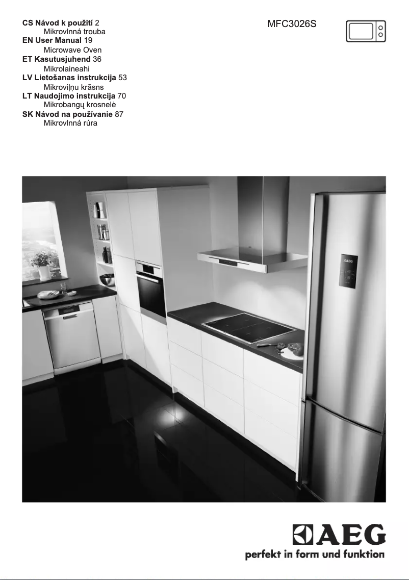 Image de la première page du manuel de l'appareil MFC3026S-M