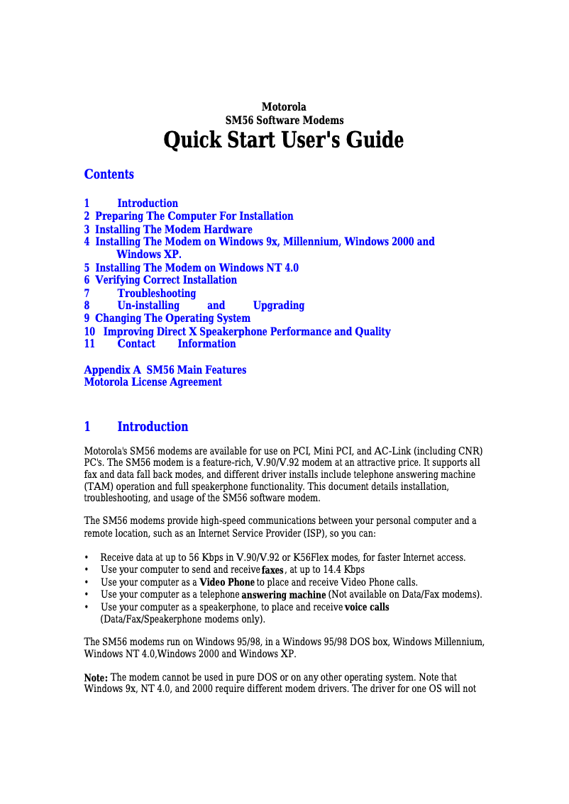 Página 1 del manual Manual de usuario ENCORE ENF656-ESW-MOPR