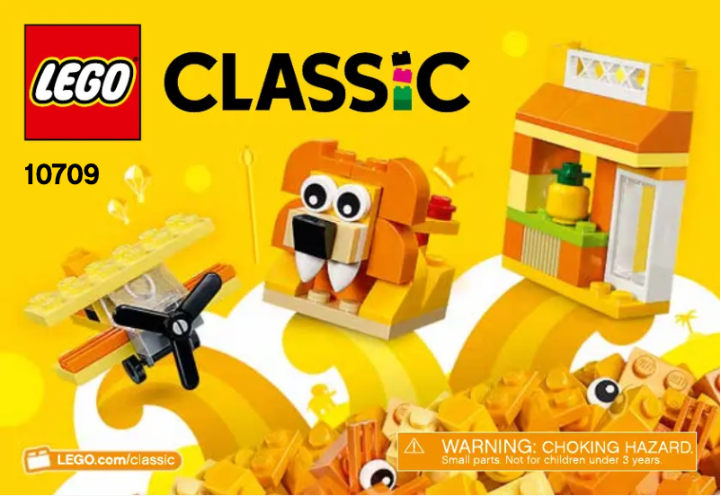 Página 1 del manual Manual de usuario Lego Classic 10709