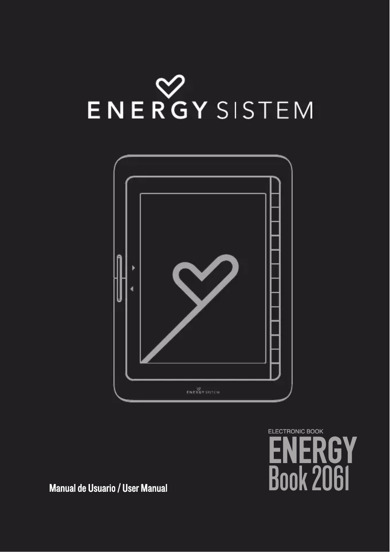 Page 1 de la notice Manuel utilisateur Energy Sistem Book 2061