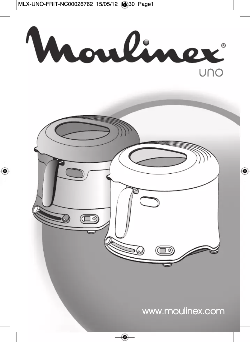 Page n°1 - Manuel utilisateur Moulinex Uno AF135