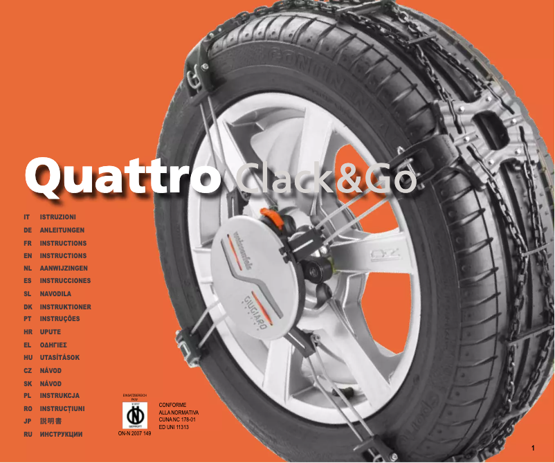 Page n°1 - Manuel utilisateur Weissenfels Quattro M90