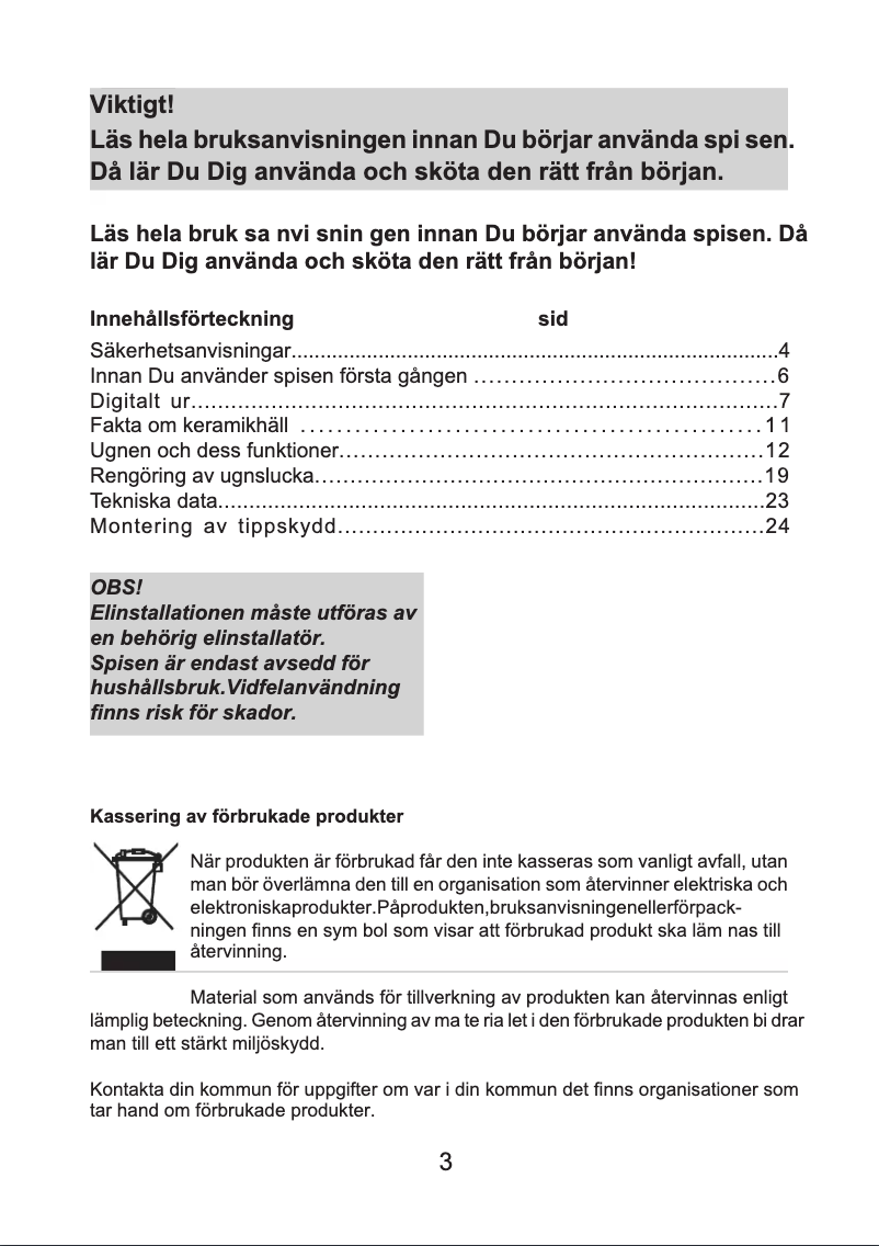 Image de la première page du manuel de l'appareil S 5264 KVE