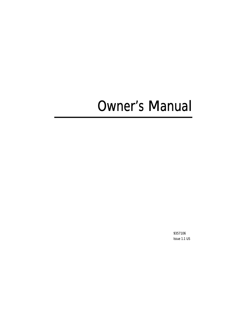 Page 1 de la notice Manuel utilisateur Nokia 9000I