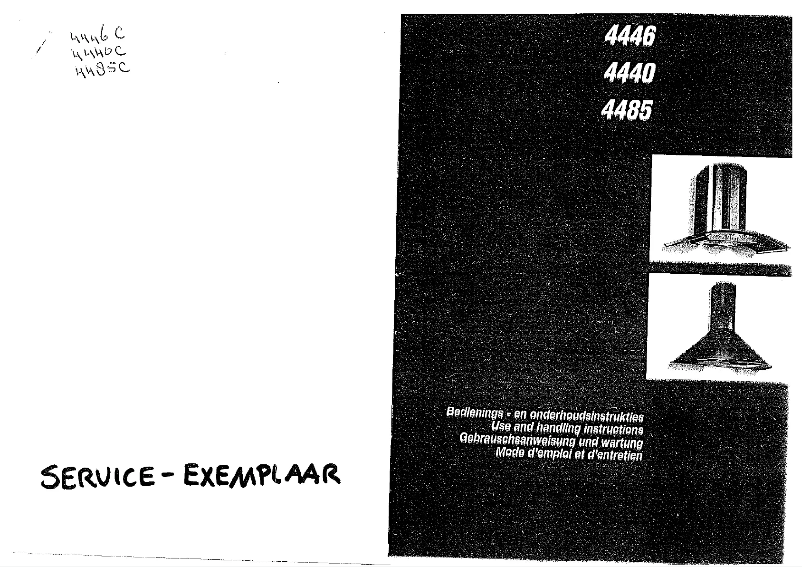 Page 1 de la notice Manuel utilisateur Etna 4446C