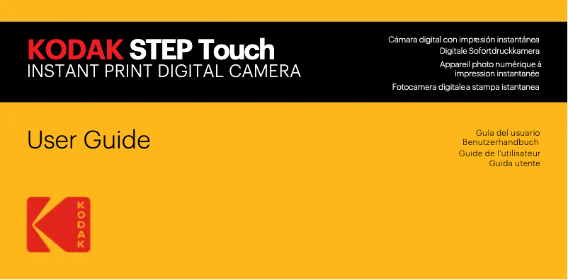 Page n°1 - Guide de démarrage rapide Kodak Step Touch