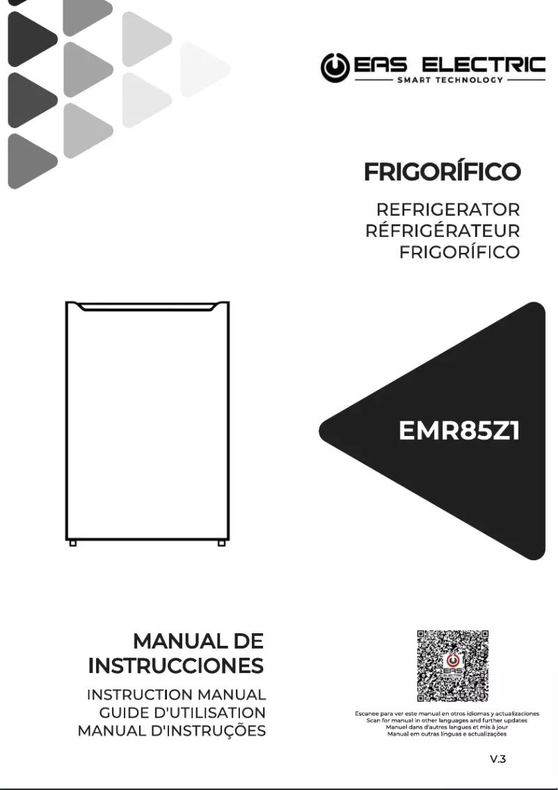 Image de la première page du manuel de l'appareil EMR85Z1